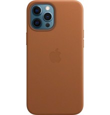 Чехол iPhone 12 Pro Max Leather Case with MagSafe - Saddle Brown                                                                                                                                                                                          