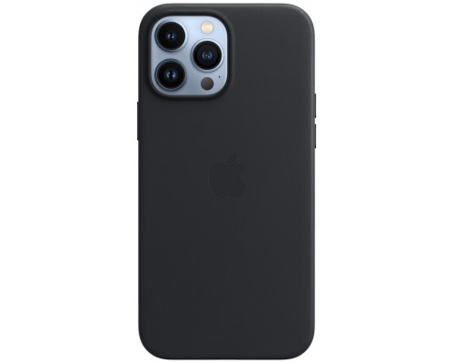 Чехол iPhone 13 Pro Max Leather Case with MagSafe - Midnight