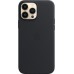 Чехол iPhone 13 Pro Max Leather Case with MagSafe - Midnight