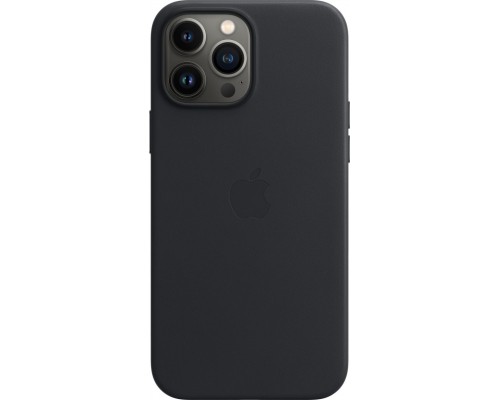 Чехол iPhone 13 Pro Max Leather Case with MagSafe - Midnight