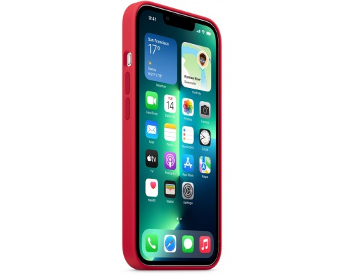 Чехол iPhone 13 Pro Silicone Case with MagSafe – (PRODUCT)RED