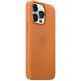 Чехол iPhone 13 Pro Leather Case with MagSafe - Golden Brown