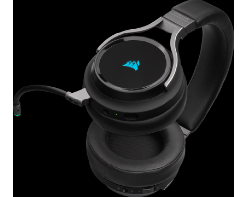 Игровая гарнитура Corsair Gaming™ Virtuoso RGB Wireless High-Fidelity Gaming Headset, Carbon (EU Version)