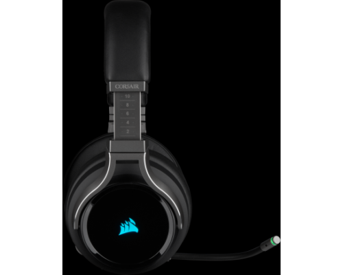 Игровая гарнитура Corsair Gaming™ Virtuoso RGB Wireless High-Fidelity Gaming Headset, Carbon (EU Version)