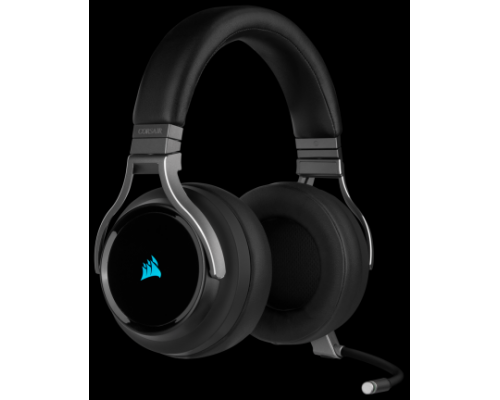 Игровая гарнитура Corsair Gaming™ Virtuoso RGB Wireless High-Fidelity Gaming Headset, Carbon (EU Version)