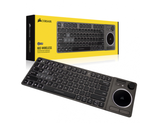 Игровая клавиатура Corsair Gaming™ K83 Wireless Entertainment Keyboard, Backlit White LED (Russian)