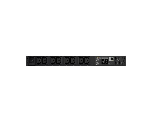 Блок распределения питания CyberPower 20MHVIEC8FNET(31005)  Monitor 1U type PDU, 16Amp, 8 IEC outlets, PPBE management S/W.