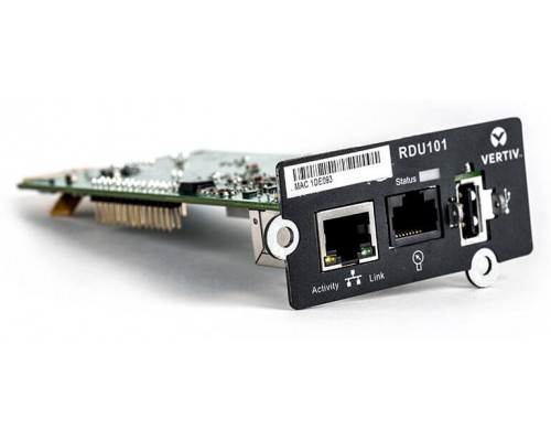 Плата расширения Vertiv RDU101 INTELLISLOT COMMS CARD  SNMP Card for Liebert GXT5