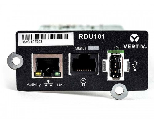 Плата расширения Vertiv RDU101 INTELLISLOT COMMS CARD  SNMP Card for Liebert GXT5