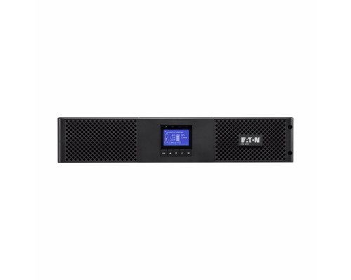 ИБП UPS Eaton 9SX 3000I Rack 2U, double conversion, rack enclosure, LCD, 3000VA, 2700W, IEC 320 C13 sockets 8pcs. and C19 1pc., Mini-Slot, USB, RS232, RPO, ROO, WxDxH 438x438x86.5mm., weight 26.5kg., 2 year warranty.