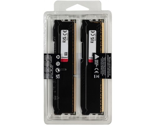 Память Kingston 8GB 1600MHz DDR3 CL10 DIMM (Kit of 2) FURY Beast Black