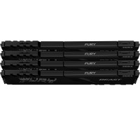 Память Kingston 32GB 2666MHz DDR4 CL16 DIMM (Kit of 4) FURY Beast Black                                                                                                                                                                                   