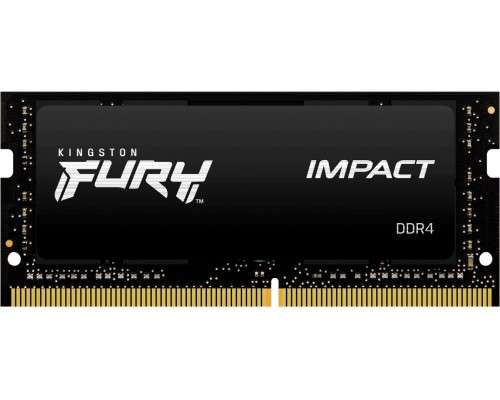 Память Kingston 16GB 3200MHz DDR4 CL20 SODIMM 1Gx8 FURY Impact