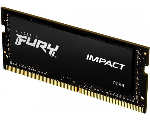 Память Kingston 16GB 3200MHz DDR4 CL20 SODIMM 1Gx8 FURY Impact