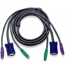 КВМ-кабель CABLE HD15M/MD6M/MD6M-HD15F/M, 1.8M                                                                                                                                                                                                            