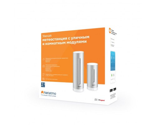 Умная метеостанция Netatmo NWS01-EC (с уличным и комнатным модулями)