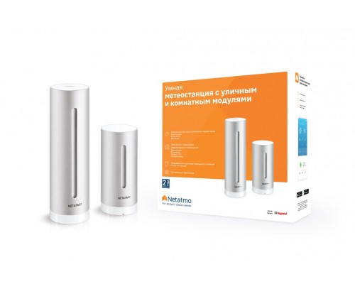 Умная метеостанция Netatmo NWS01-EC (с уличным и комнатным модулями)