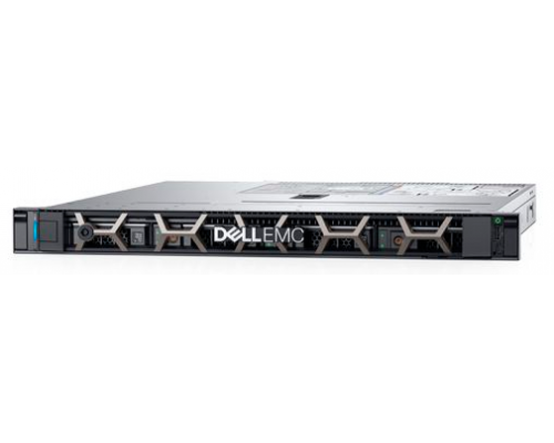 Сервер DELL PowerEdge R340 1U/ 4LFF/ E-2224/ noDIMM/ PERC PCI-E FH/ 2xGE/ noDVD/ 1x550W/ Bezel/ iDRAC9 Enterprise/Sliding Rails/ 3YBWNBD (Без ГТД)