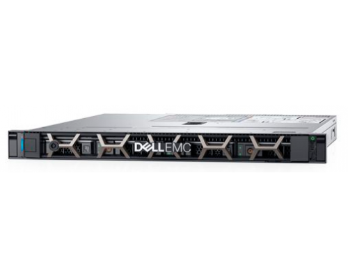 Сервер DELL PowerEdge R340 1U/ 8SFF/ E-2236/ noDIMM/ PERC PCI-E FH/ 2xGE/ noDVD/ 1x550W/ Bezel/ iDRAC9 Enterprise/Sliding Rails/ 3YBWNBD (Без ГТД)