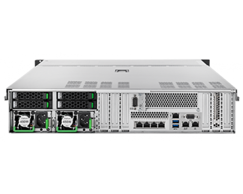 Сервер Fujitsu Primergy RX2540M5 Rack 2U,1xXeon 4210R 10C (2,4GHz/100W), 1x32GB/2933/2Rx4/RDIMM,no HDD(upto 8/16/24 SFF),RAID 420I 2GB(with BBU),2xGbE,noDVD,noOCP,2x800WHS,Cable Arm kit 2U,IRMCadv,2xp/c,3YW
