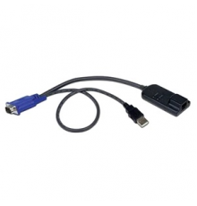 Кабель-переходник DELL DMPUIQ-VMCHS-G01 для серверных интерфейсных модулей (SIM) Dell для VGA, USB-клав., мыши, поддержка виртуальных носителей, CAC и USB2.0.                                                                                            