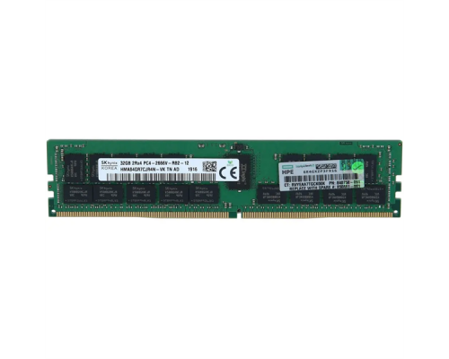 Оперативная память HPE 32GB PC4-2666V-R (DDR4-2666) Dual-Rank x4 memory for Gen10 (1st gen Xeon Scalable), equal 850881-001, Replacement for 815100-B21, 840758-091