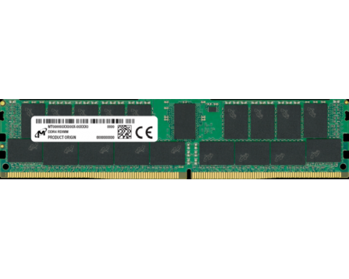 Память Micron DDR4 RDIMM 16GB 1Rx4 3200 MHz ECC Registred MTA18ASF2G72PZ-3G2