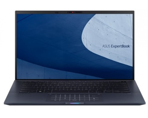 Ноутбук ASUS ExpertBook B9400CEA-KC0062R Core i7-1165G7/16Gb/1Tb SSD/14,0 FHD IPS 1920x1080/NumberPad/Wi-Fi 6 (802.11ax)/66WHrs 4-cell Li-ion/Windows 10 Pro/1,05Kg/Gray/Sleeve, Micro HDMI to RJ45 Cable