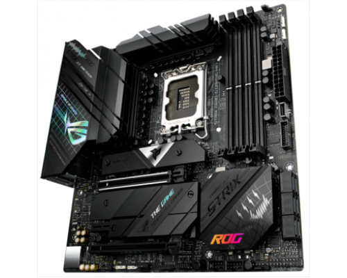 Материнская карта ASUS ROG STRIX Z690-G GAMING WIFI, LGA1700, Z690, 4*DDR5, HDMI+DP, SLI+CrossFireX, SATA3 + RAID, Audio, 2,5Gb LAN, USB 3.2*9, USB 2.0*6, mATX ; 90MB19G0-M0EAY0