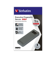 Твердотельный накопитель Verbatim SSD External Executive FINGERPRINT SECURE 2,5