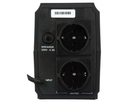 ИБП ExeGate Power Back BNB-400.LED.AVR.EURO 400VA/240W, LED, AVR,2 евророзетки, Black