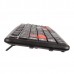 Клавиатура ExeGate Professional Standard LY-403 (USB, полноразмерная, влагозащищенная, 104кл., Enter большой, 8 оранжевых клавиш, длина кабеля 1,35м, черная, Color box)