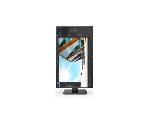 Монитор LCD 23.8'' [16:9] 1920х1080(FHD) IPS, nonGLARE, 250cd/m2, H178°/V178°, 1000:1, 50M:1, 16.7M, 4ms, HDMI, DP, USB-C, USB-Hub, Height adj, Pivot, Tilt, Swivel, Speakers, Audio out, 3Y, Black