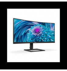 Монитор LCD 34'' [21:9] 3440x1440(UWQHD) VA, Curved, nonGLARE, 300cd/m2, H178°/V178°, 3000:1, 80M:1, 16,7 миллионов цветов, 4ms, HDMI, DP, USB-Hub, Height adj, Tilt, Swivel, Speakers, 3Y, Black                                                         