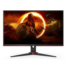 Монитор LCD 23.8'' [16:9] 1920х1080(FHD) VA, nonGLARE, 350cd/m2, H178°/V178°, 3000:1, 20M:1, 16.7M, 4ms, VGA, 2xHDMI, DP, Tilt, Swivel, Speakers, Curved, 2Y, Black-Red                                                                                   