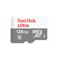 Карта Памяти SanDisk 128GB Ultra® microSDXC 120MB/s  A1 Class 10 UHS-I                                                                                                                                                                                    