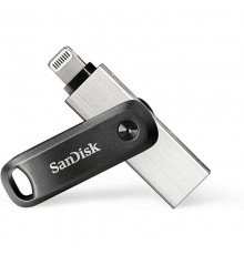 Флеш-накопитель SanDisk iXpand Flash Drive Go 256GB - USB3.0 + Lightning - for iPhone and iPad                                                                                                                                                            