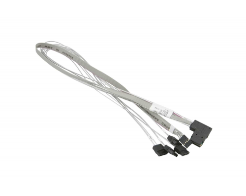 Набор кабелей MINI SAS(RA-RS EXIT)-4 SATA,INT,55/55/55/55CM,55CM SB,30AWG