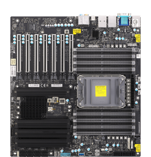 Материнская плата MB Single Socket LGA-4189 (Socket P+) supported/Up to 4TB 3DS ECC RDIMM/4 PCI-E 4.0 x16/3 PCI-E 4.0 x8/Single LAN                                                                                                                       
