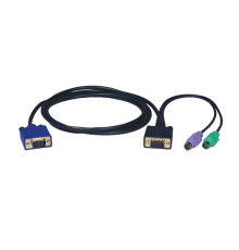 Кабели для переключения PS/2 (3-in-1) Cable Kit for KVM Switch B004-008, 6-ft.                                                                                                                                                                            