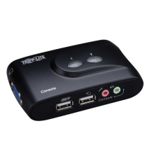 Переключатель 2-Port Compact USB KVM Switch w/Audio and Cable                                                                                                                                                                                             