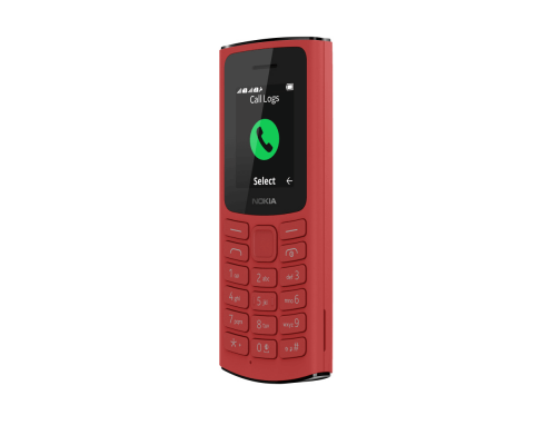 Телефон NOKIA 105 DS TA-1378 4G RED, 1.8'', 1 Core, 48 МБ, 128MB, 2 Sim, LTE, Micro-USB, 1020mAh, S30+, 80,2 г, 121x50x14,5