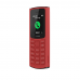 Телефон NOKIA 105 DS TA-1378 4G RED, 1.8'', 1 Core, 48 МБ, 128MB, 2 Sim, LTE, Micro-USB, 1020mAh, S30+, 80,2 г, 121x50x14,5