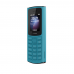 Телефон NOKIA 105 DS TA-1378 4G BLUE, 1.8'', 1 Core, 128MB + 48MB (ROM/RAM), 2 Sim, LTE + GSM/GPRS/WCDMA, Micro-USB, 1020mAh, 104,7g, 121x50x14,5