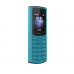 Телефон NOKIA 105 DS TA-1378 4G BLUE, 1.8'', 1 Core, 128MB + 48MB (ROM/RAM), 2 Sim, LTE + GSM/GPRS/WCDMA, Micro-USB, 1020mAh, 104,7g, 121x50x14,5