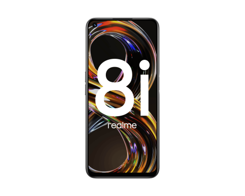 СМАРТФОН REALME RMX3151 (realme 8i) 4+128 ГБ ЦВЕТ: ЧЕРНЫЙ (SPACE BLACK)