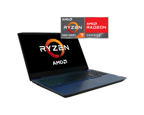 Ноутбук IdeaPad 5 14ALC05  14.0'' FHD(1920x1080) IPS/AMD Ryzen 7 5700U 1.80GHz Octa/8GB/512GB SSD/Integrated/WiFi/BT5.0/HD Web Camera/4in1/8,3 h/1,38 kg/W10/1Y/BLUE