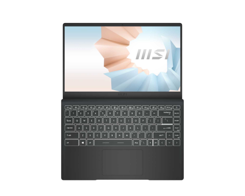 Ноутбук Modern 14 B11SBU-613RU Modern (MS-14D2)  14.0'' FHD(1920x1080)/Intel Core i5-1135G7 2.40GHz Quad/16GB+512GB SSD/GF MX450 2GB/WiFi/BT5.1/1.0MP/microSD/3cell/1,3 kg/W10/1Y/CARBON GREY