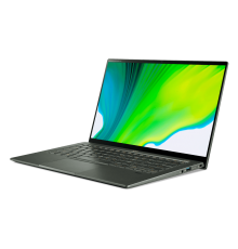 Ноутбук SF514-55T-50UE Swift  14.0'' FHD(1920x1080) IPS/TOUCH/Intel Core i5-1135G7 2.40GHz Quad/8GB+512GB SSD/Integrated/WiFi/BT/1.0MP/Fingerprint/4cell/1,05 kg/W10/1Y/GREEN                                                                             
