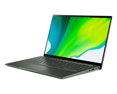 Ноутбук SF514-55T-50UE Swift  14.0'' FHD(1920x1080) IPS/TOUCH/Intel Core i5-1135G7 2.40GHz Quad/8GB+512GB SSD/Integrated/WiFi/BT/1.0MP/Fingerprint/4cell/1,05 kg/W10/1Y/GREEN